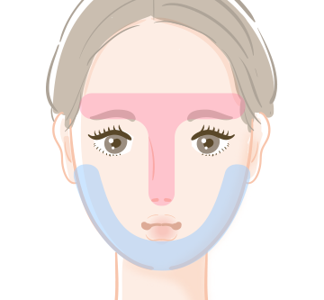 クレーター肌ができやすい部位